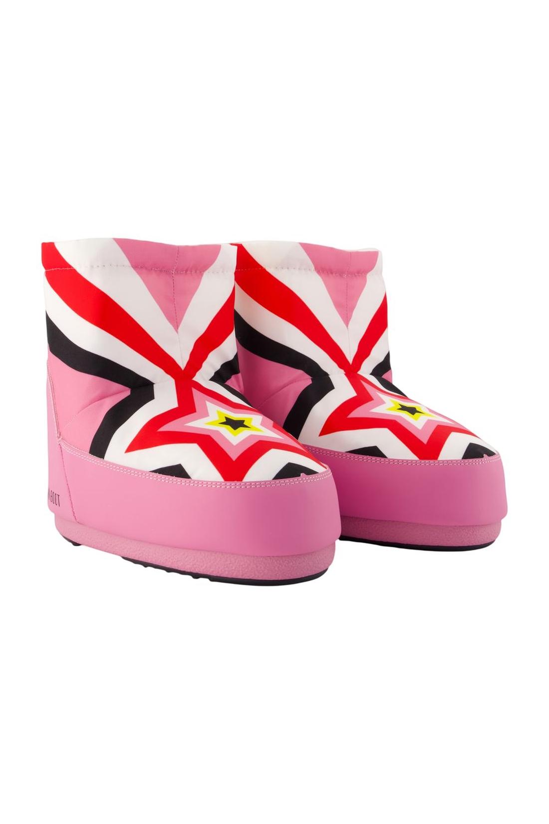 Icon Low Nolace Comet Stiefel – Moon Boot – Synthetik – Rosa