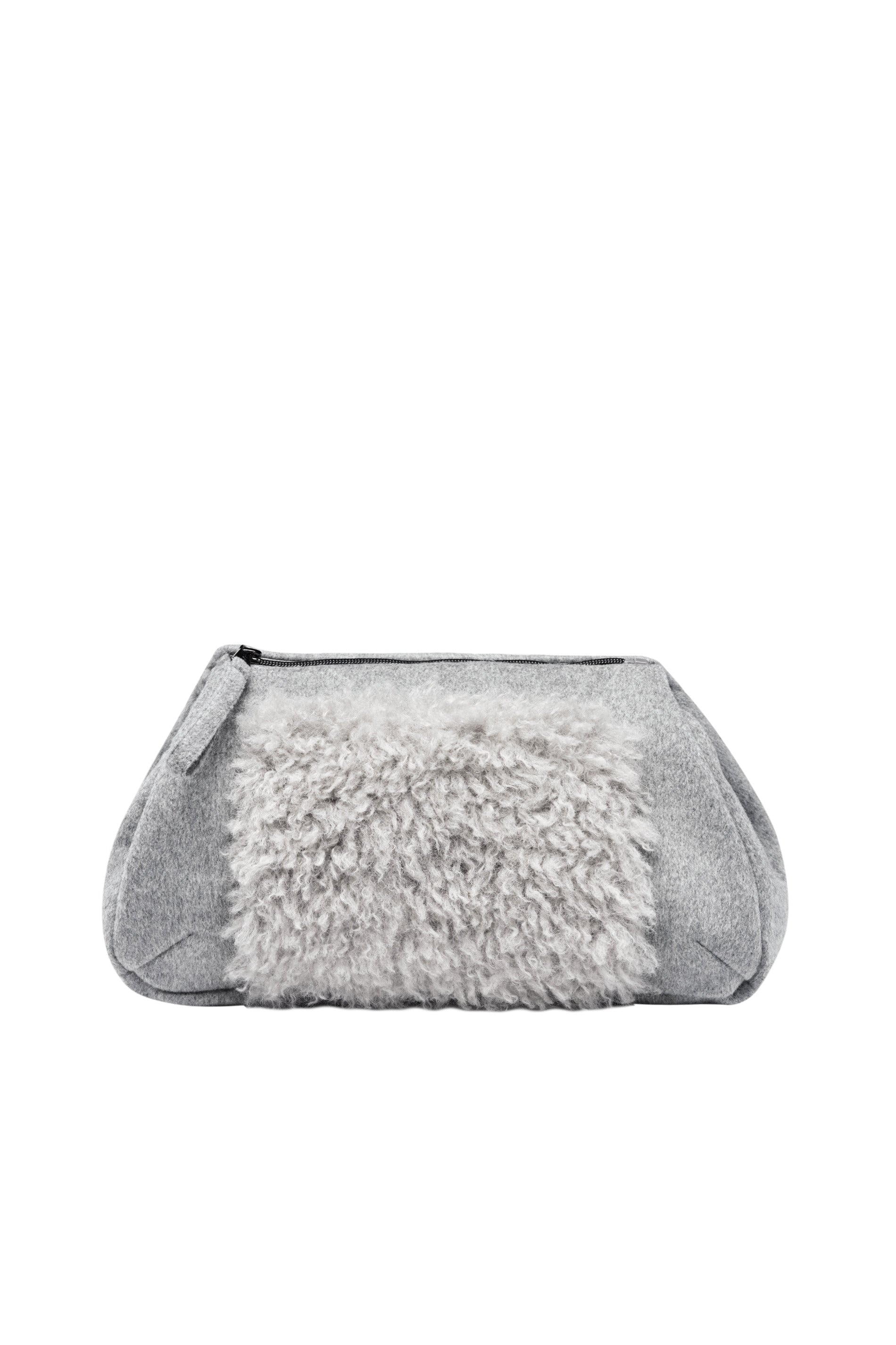 Tasche mit Wolldetail