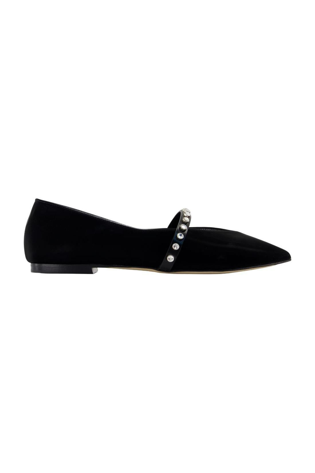 Alexander McQueen-Ballerinas - Alexander McQueen - Leder - Schwarz-schuhe / flache-schuhe-Black-Deal-Outlet-by-ARCHIVIST