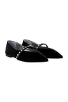Alexander McQueen-Ballerinas - Alexander McQueen - Leder - Schwarz-schuhe / flache-schuhe-Black-Deal-Outlet-by-ARCHIVIST