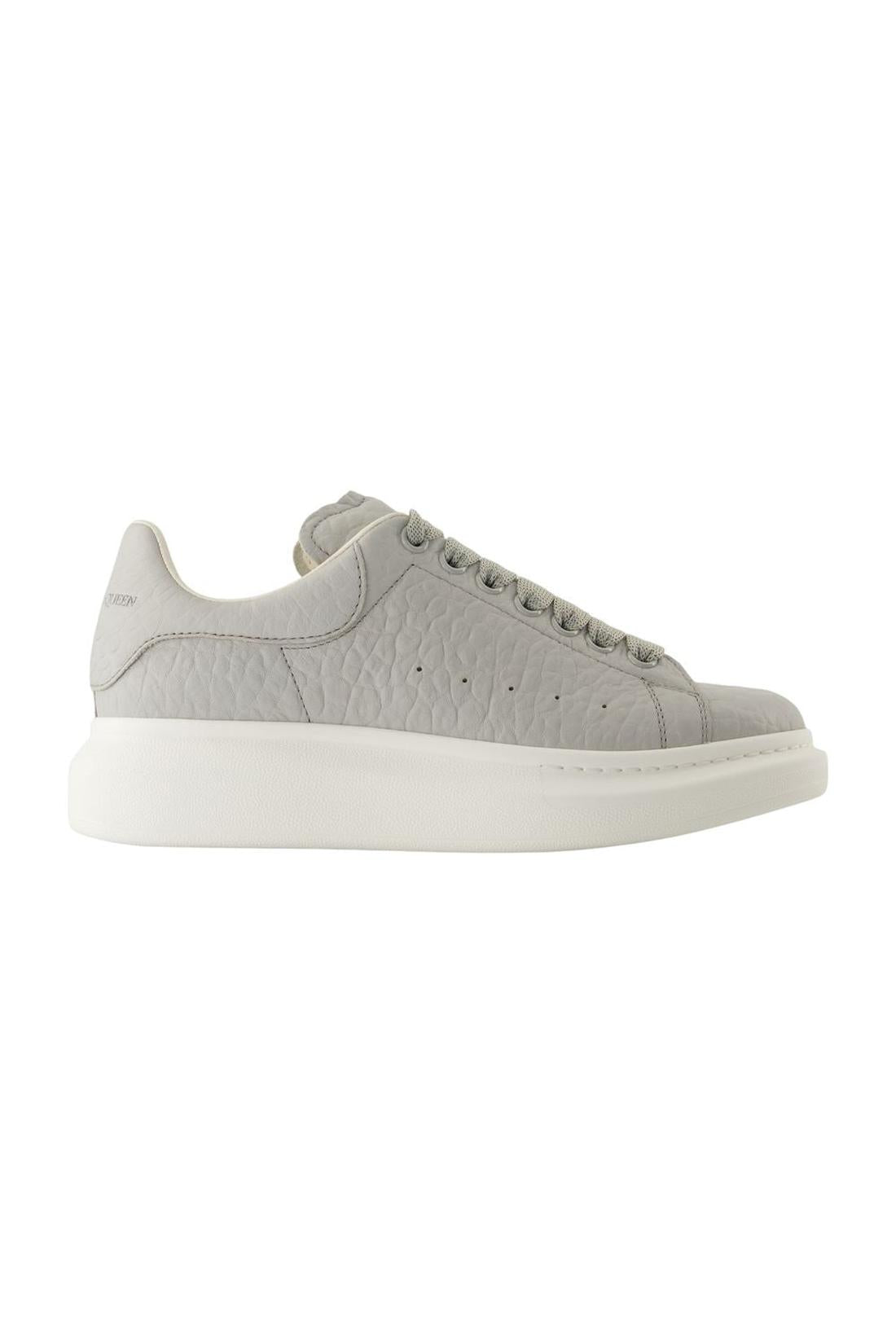 Alexander McQueen-Oversized Sneakers - Alexander Mcqueen - Leder - Grau-Sneaker-Black-Deal-Outlet-by-ARCHIVIST