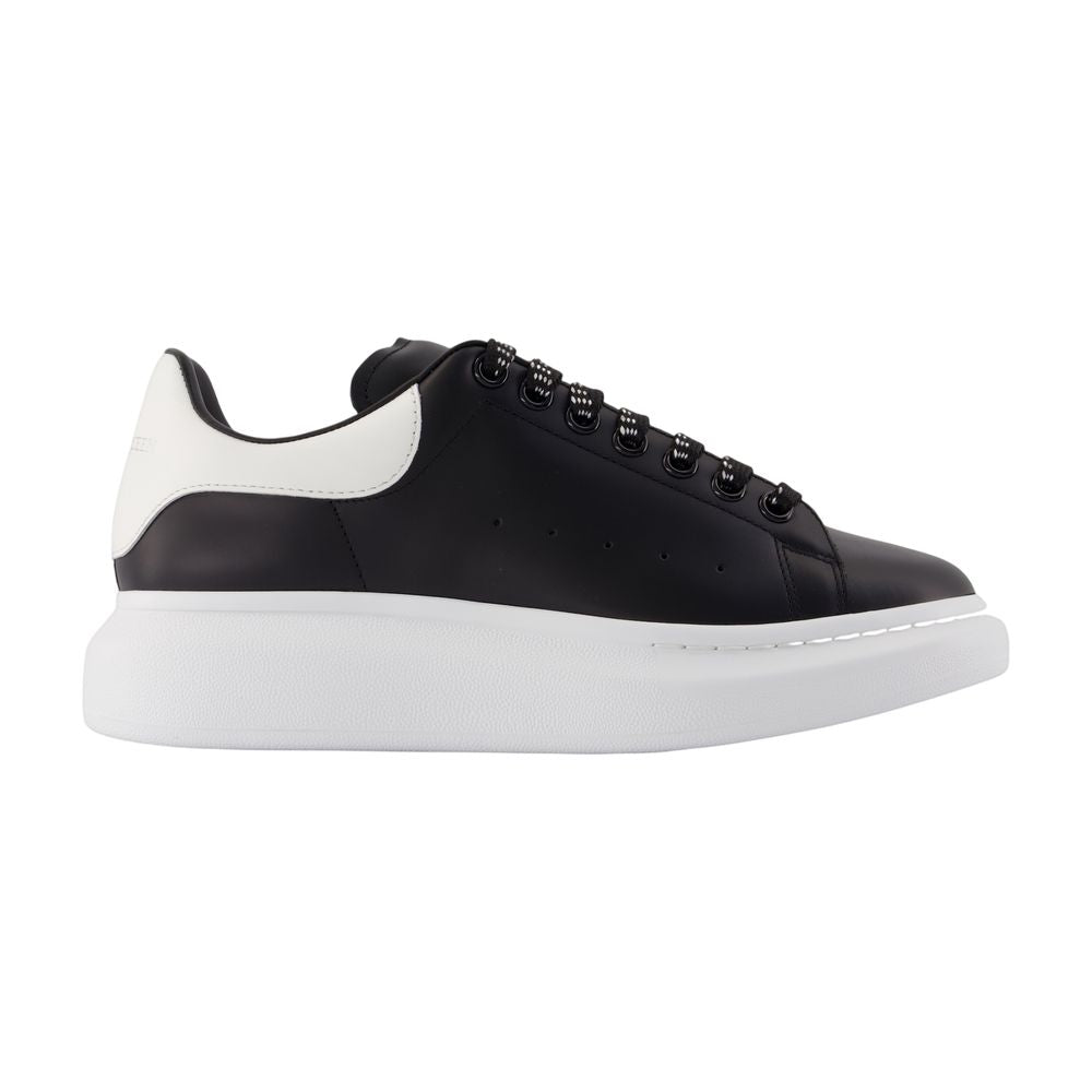 Oversized Sneakers - Alexander Mcqueen - Leder - Schwarz