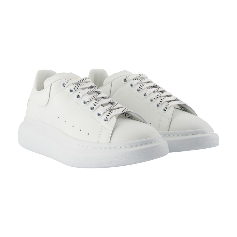 Oversized Sneakers - Alexander McQueen - Leder - Weiß