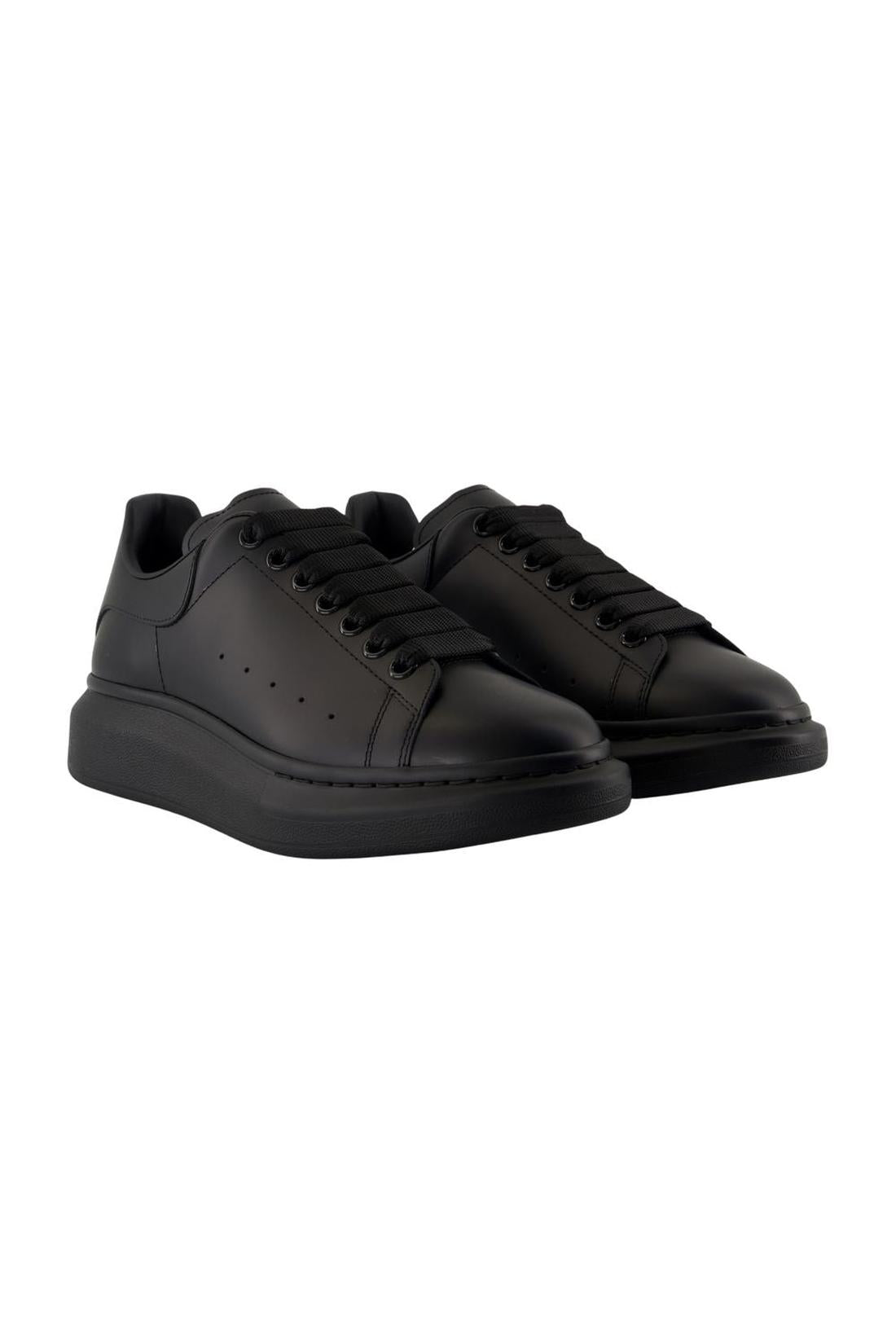 Oversize Sneakers - Alexander McQueen - Leder - Schwarz-Sneaker-Alexander McQueen-ARCHIVIST