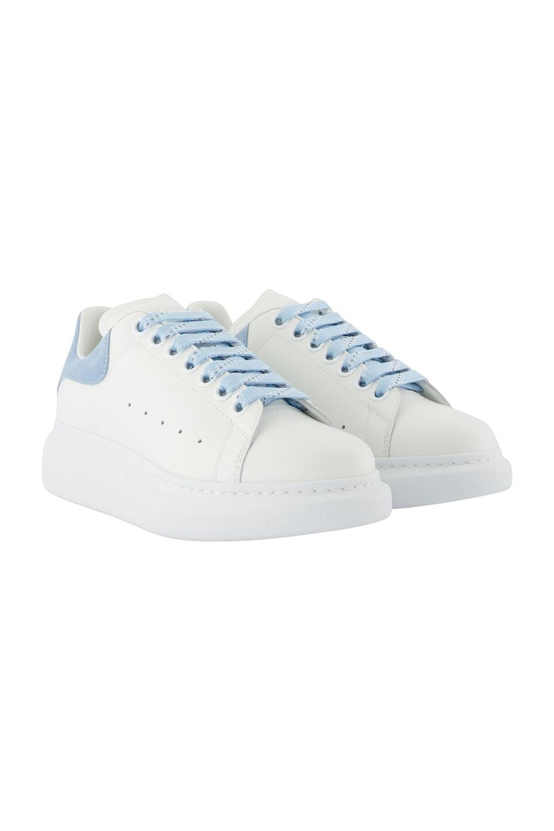 Oversized Sneakers - Alexander McQueen - Leder - Weiß