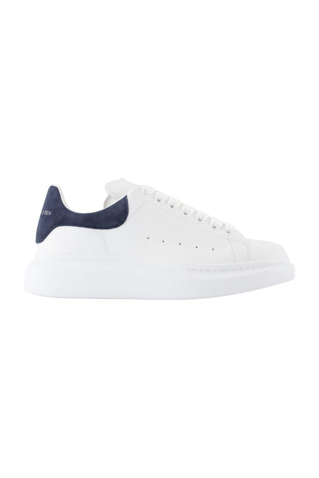 Oversized Sneakers - Alexander McQueen - Leder - Blau