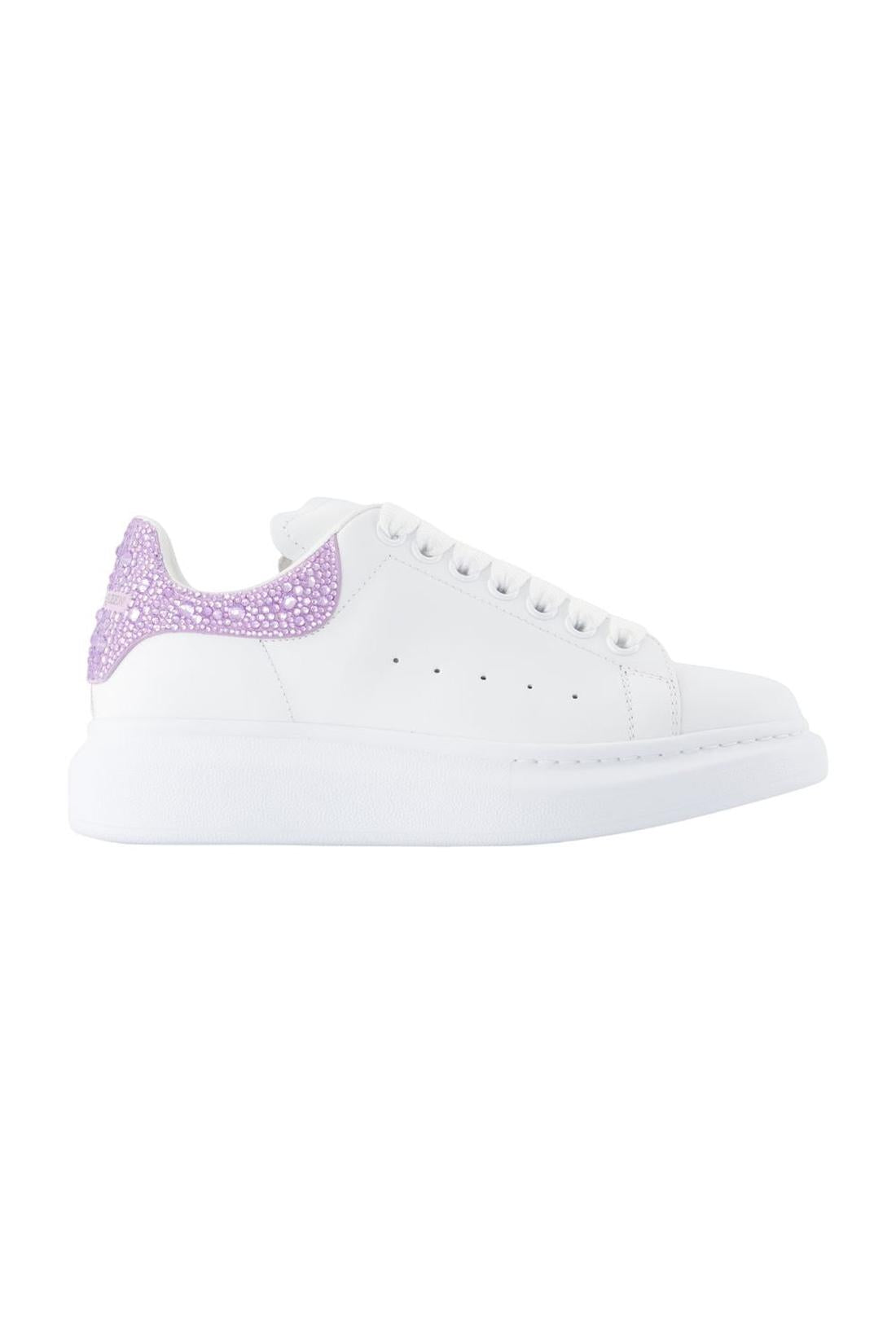 Alexander McQueen-Oversized Sneakers - Alexander McQueen - Leder - Violett-Sneaker-Black-Deal-Outlet-by-ARCHIVIST