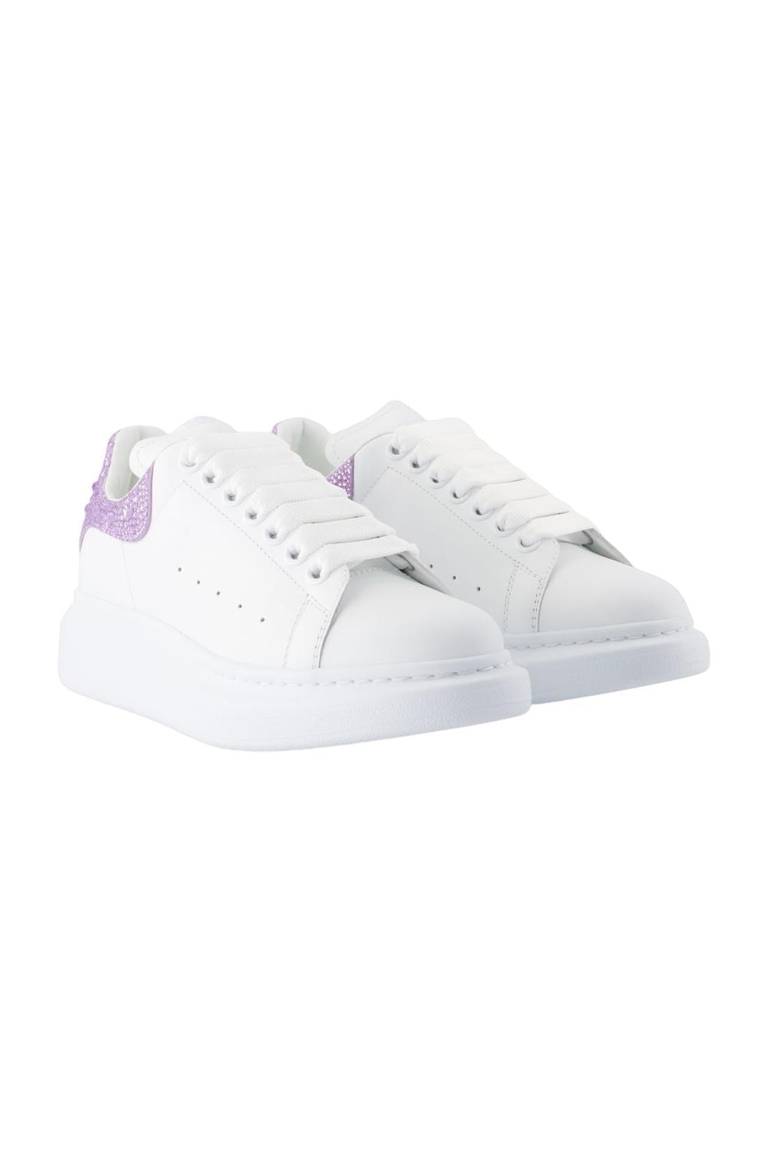 Alexander McQueen-Oversized Sneakers - Alexander McQueen - Leder - Violett-Sneaker-Black-Deal-Outlet-by-ARCHIVIST
