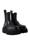Alexander McQueen-Stiefeletten High - Alexander McQueen - Leder - Schwarz-Stiefel & Stiefeletten-Black-Deal-Outlet-by-ARCHIVIST