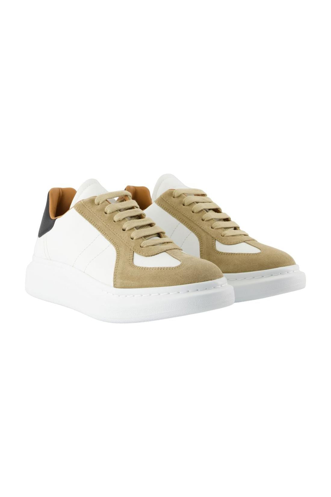 Alexander McQueen-Oversized Sneakers - Alexander Mcqueen - Multi - Leather-Sneaker-Black-Deal-Outlet-by-ARCHIVIST
