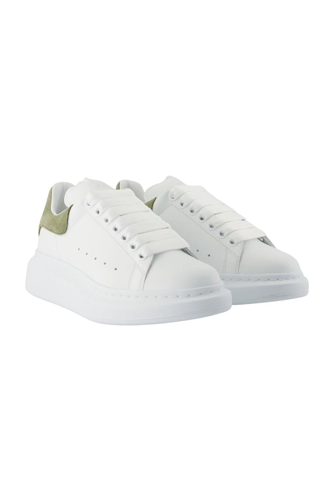 Oversized Sneakers - Alexander McQueen - Leder - Grün-Sneaker-Alexander McQueen-ARCHIVIST