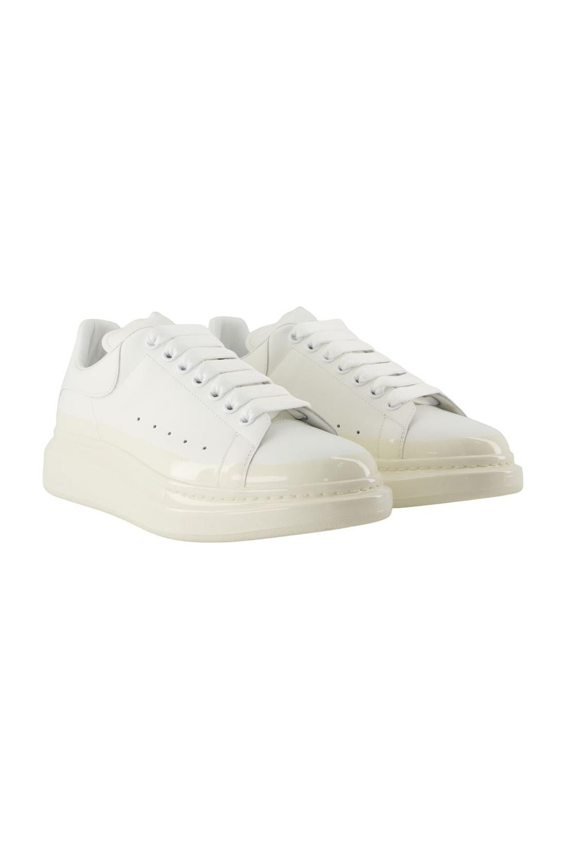 Oversized Sneakers - Alexander Mcqueen - White - Leather-Sneaker-Alexander McQueen-ARCHIVIST