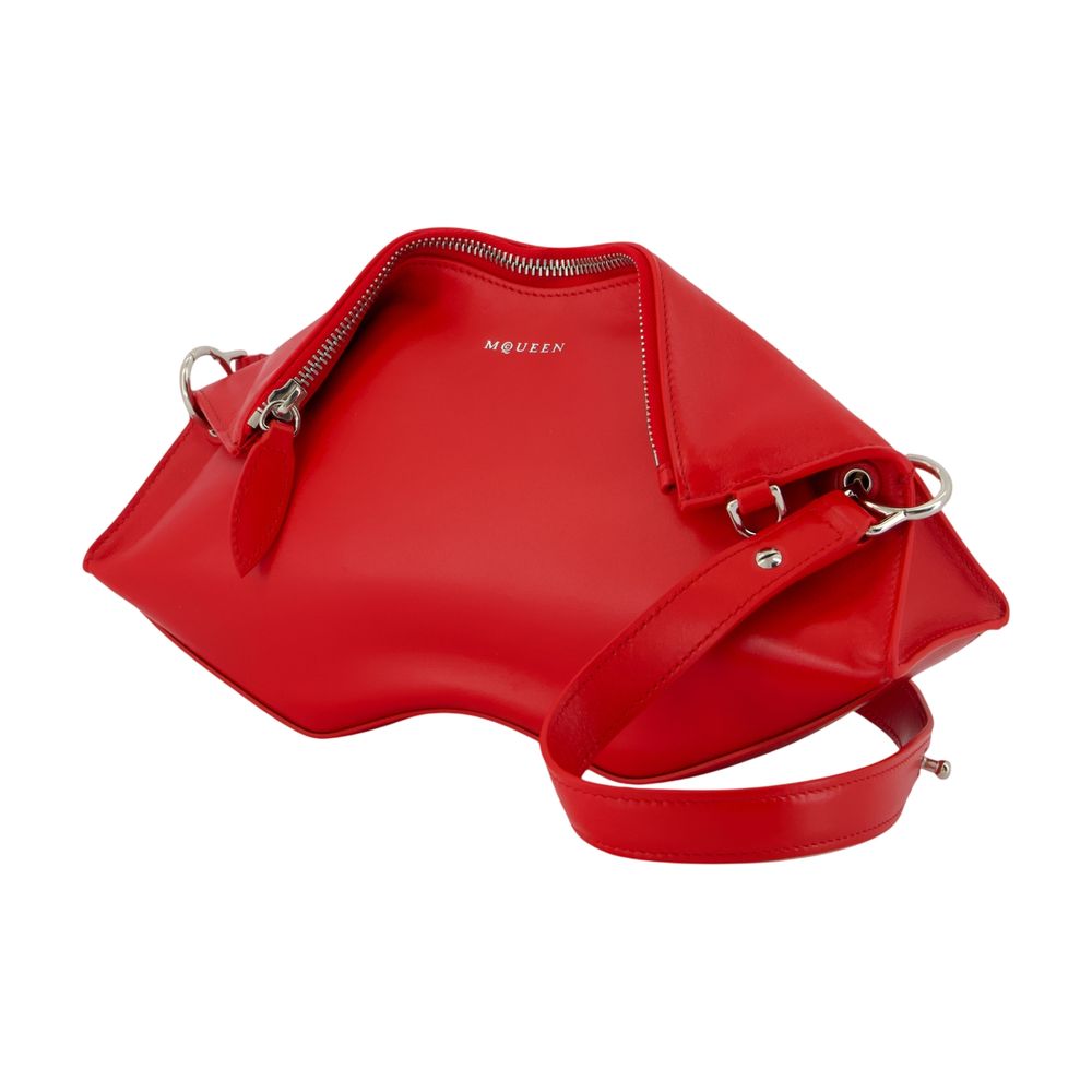 Manta Clutch - Alexander McQueen - Leder - Rot