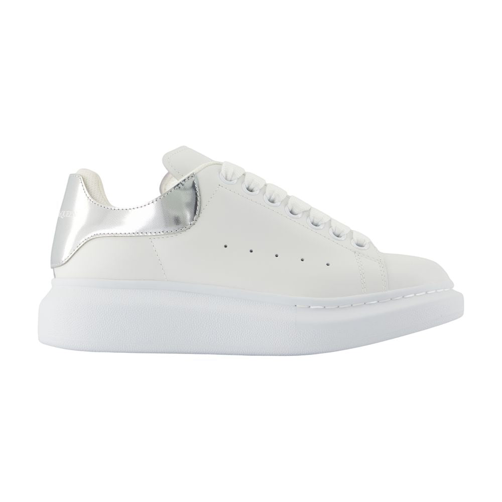Oversized Sneakers - Alexander McQueen - Leder - Weiß