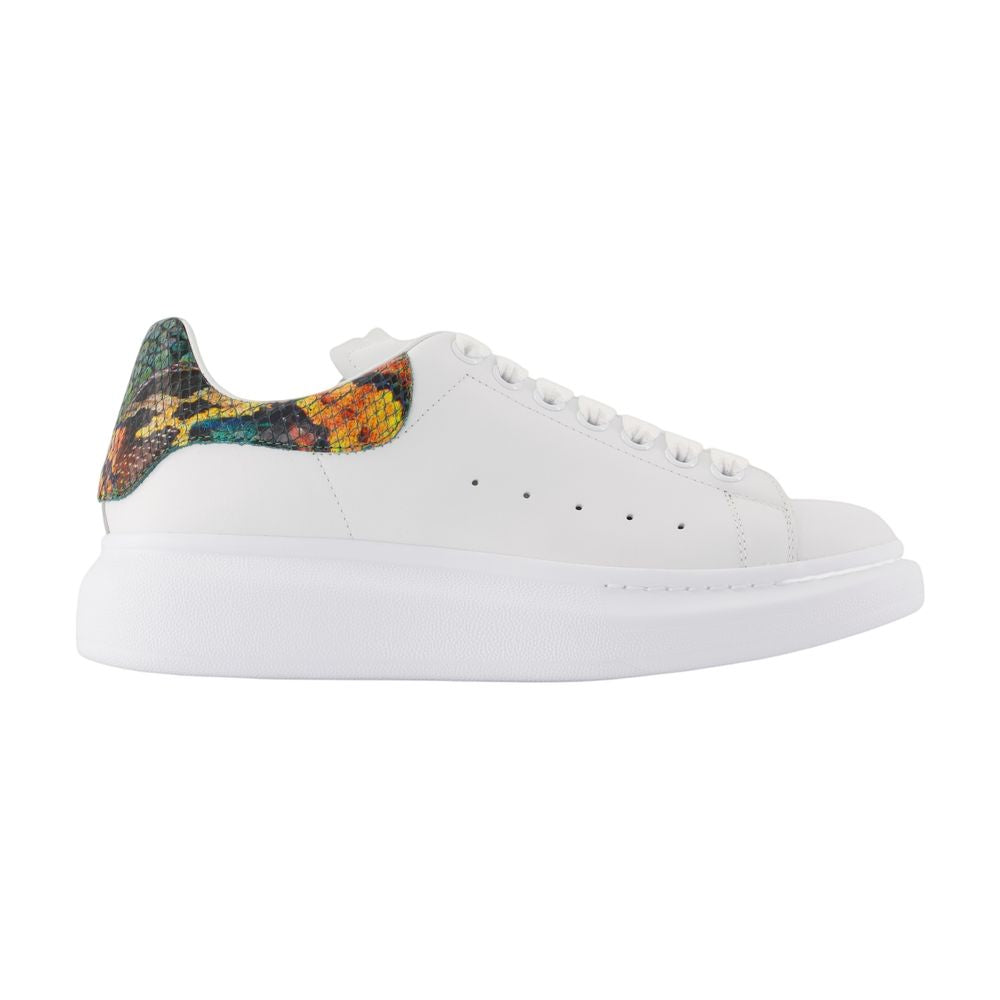 Oversized Sneakers - Alexander Mcqueen - White - Leather