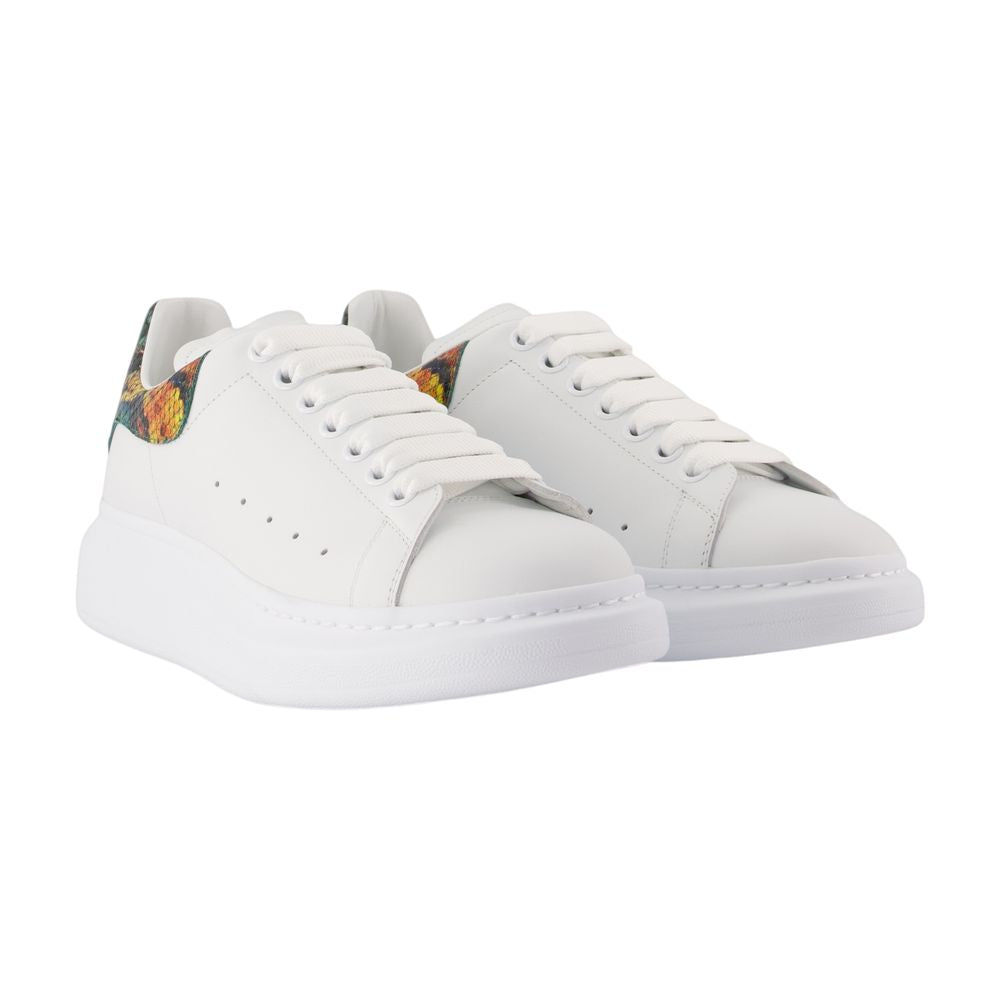 Oversized Sneakers - Alexander Mcqueen - White - Leather