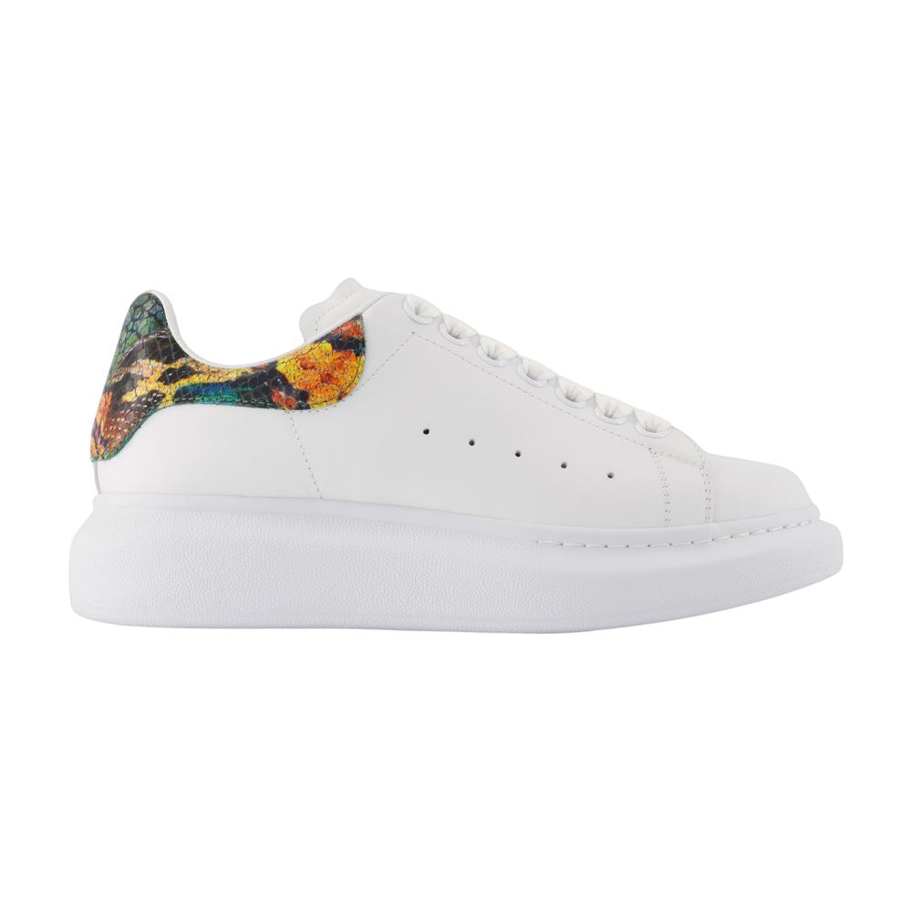 Oversized Sneakers - Alexander Mcqueen - White - Leather