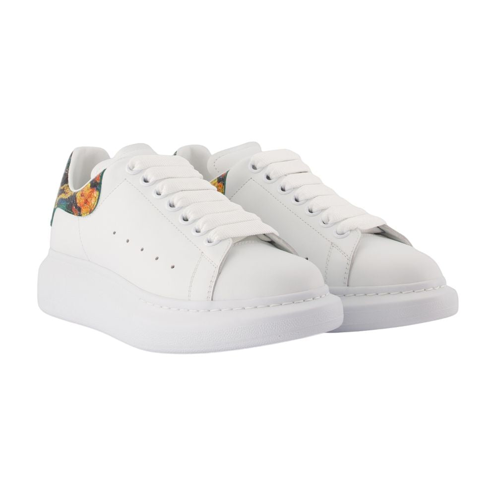 Oversized Sneakers - Alexander Mcqueen - White - Leather