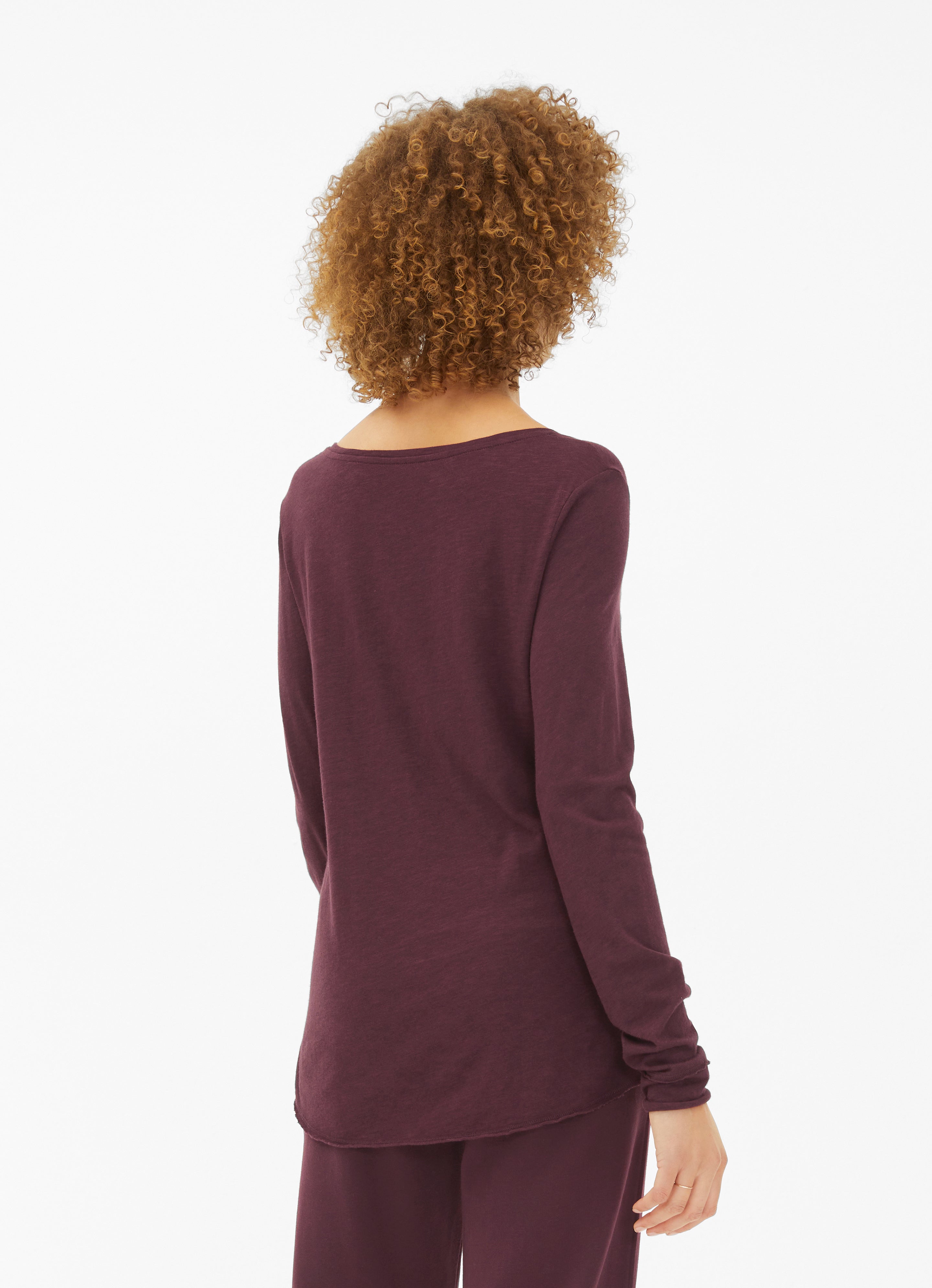 CO Slub Longsleeve V-Neck RF