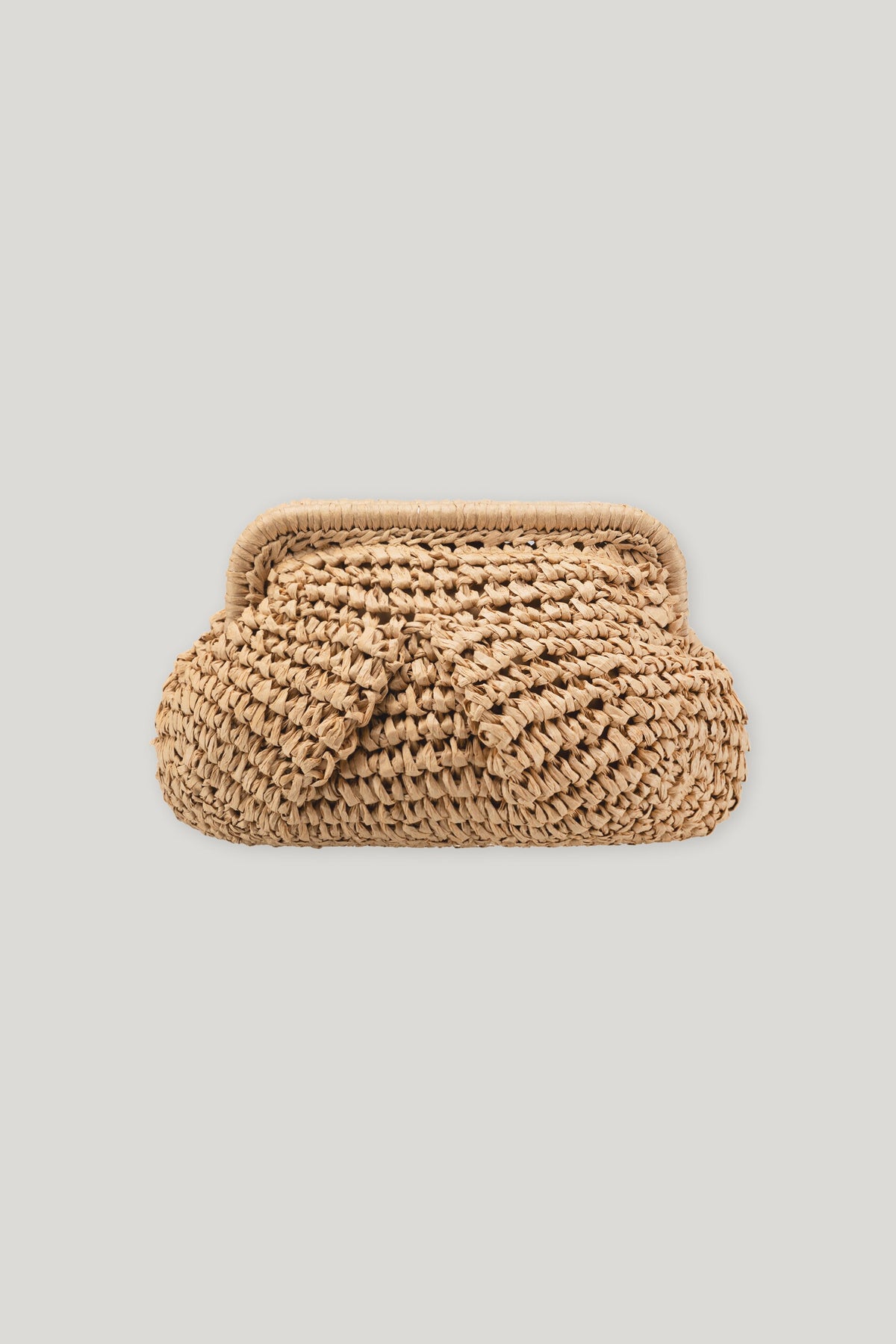 Geflochtene Bast-Clutch