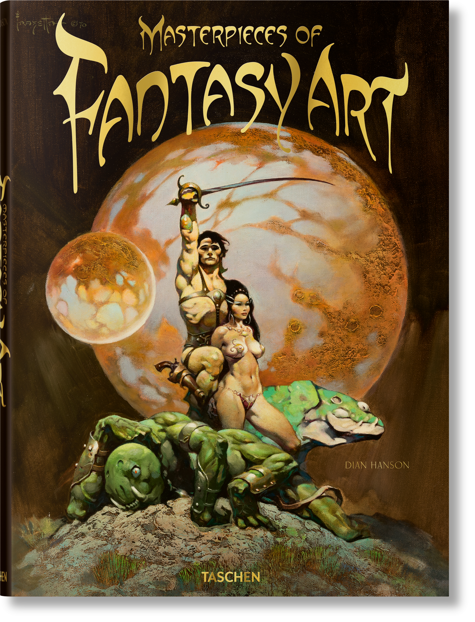 Taschen-Masterpieces of Fantasy Art (German, French, English)-Art-Black-Deal-Outlet-by-ARCHIVIST