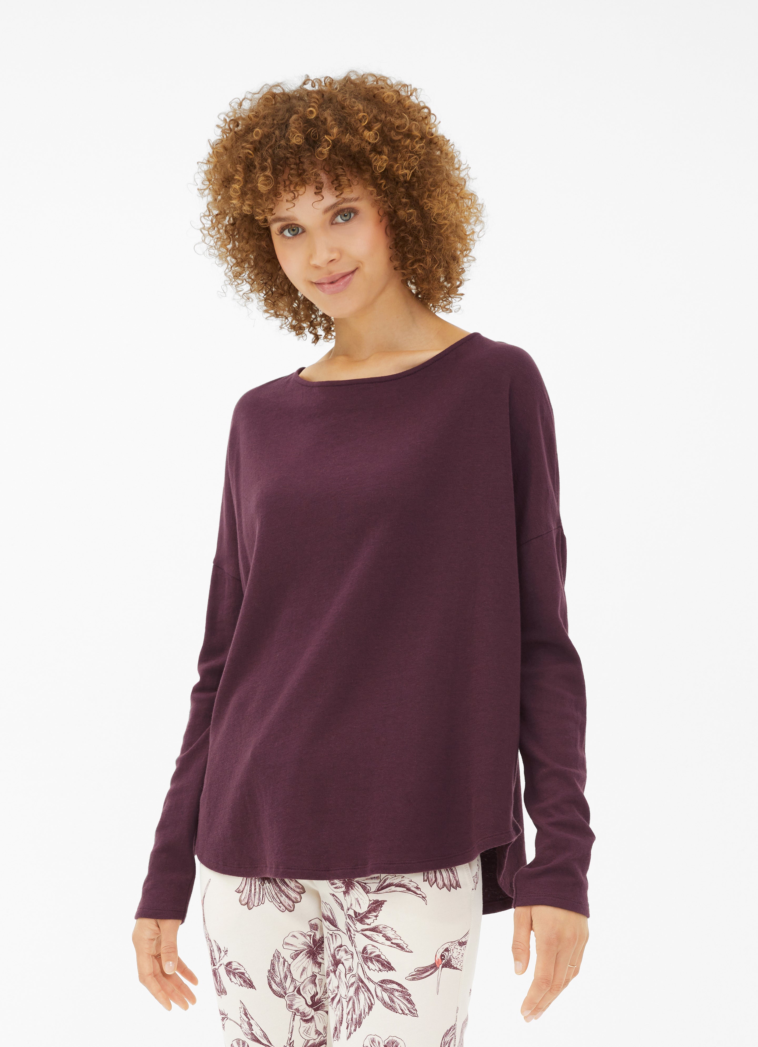 Cash.Mix Sweater Pleat at CB