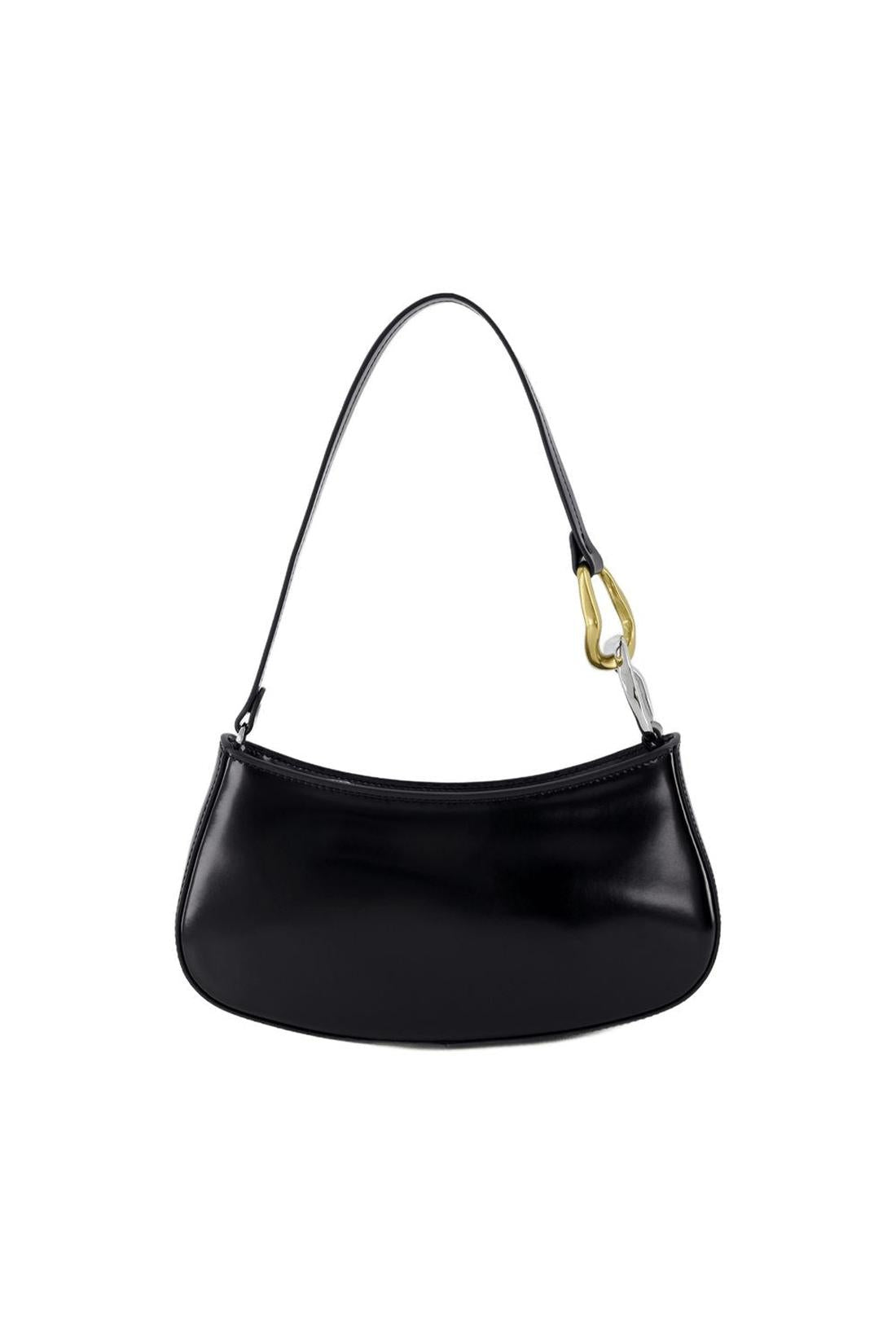 Staud-Ollie Hobo Bag - Staud - Black - Leather-Taschen-Black-Deal-Outlet-by-ARCHIVIST