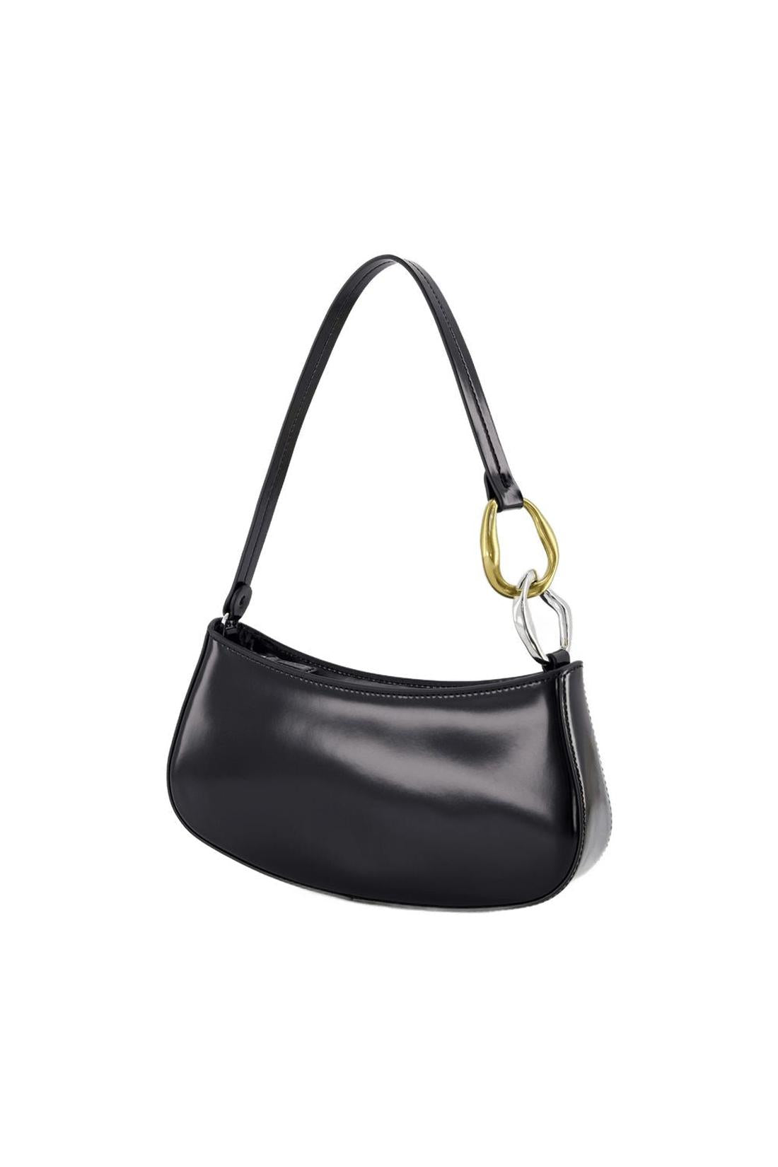 Staud-Ollie Hobo Bag - Staud - Black - Leather-Taschen-Black-Deal-Outlet-by-ARCHIVIST
