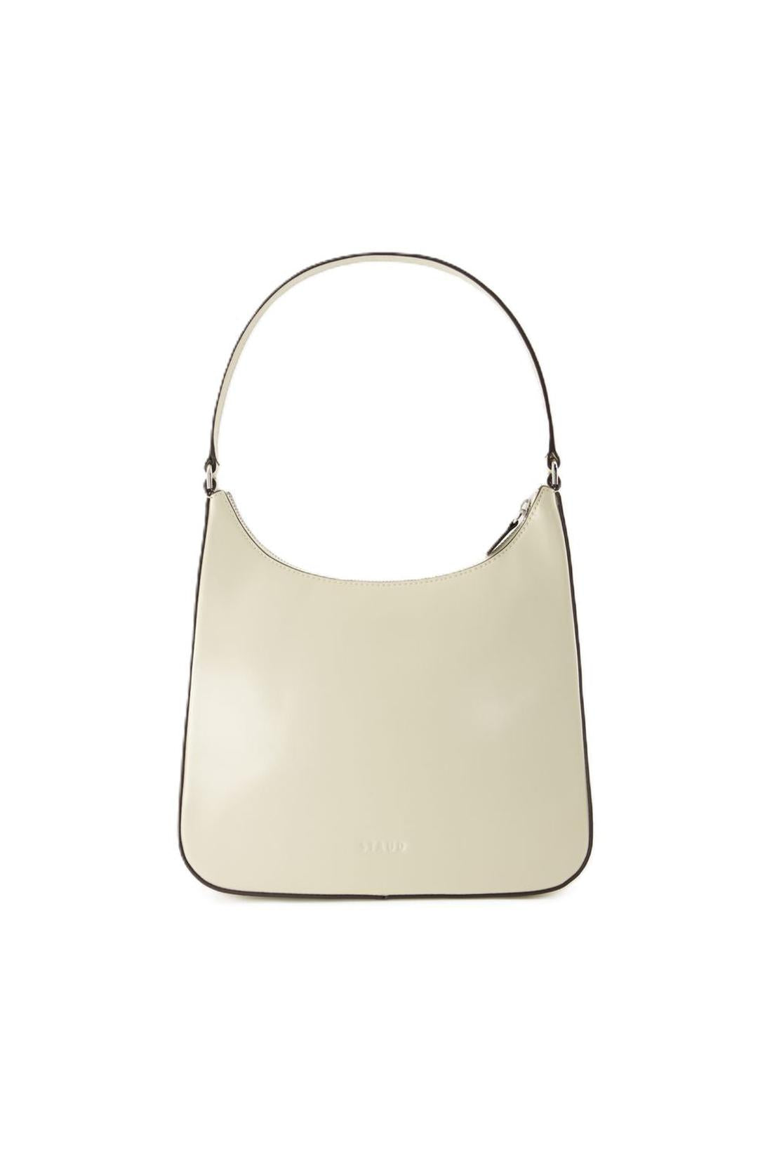 Staud-Alec Schultertasche - Staud - Leder - Beige-Taschen-Black-Deal-Outlet-by-ARCHIVIST
