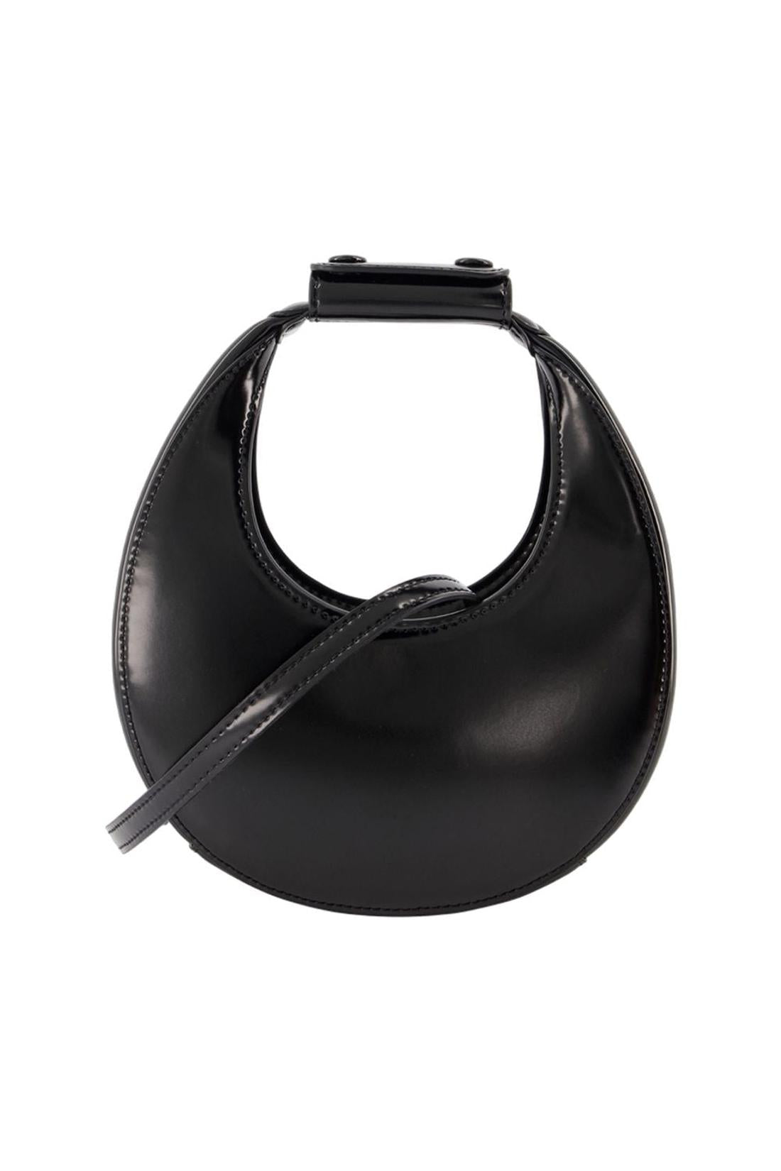 Staud-Good Night Moon Handtasche - Staud - Leder - Schwarz-Taschen-Black-Deal-Outlet-by-ARCHIVIST