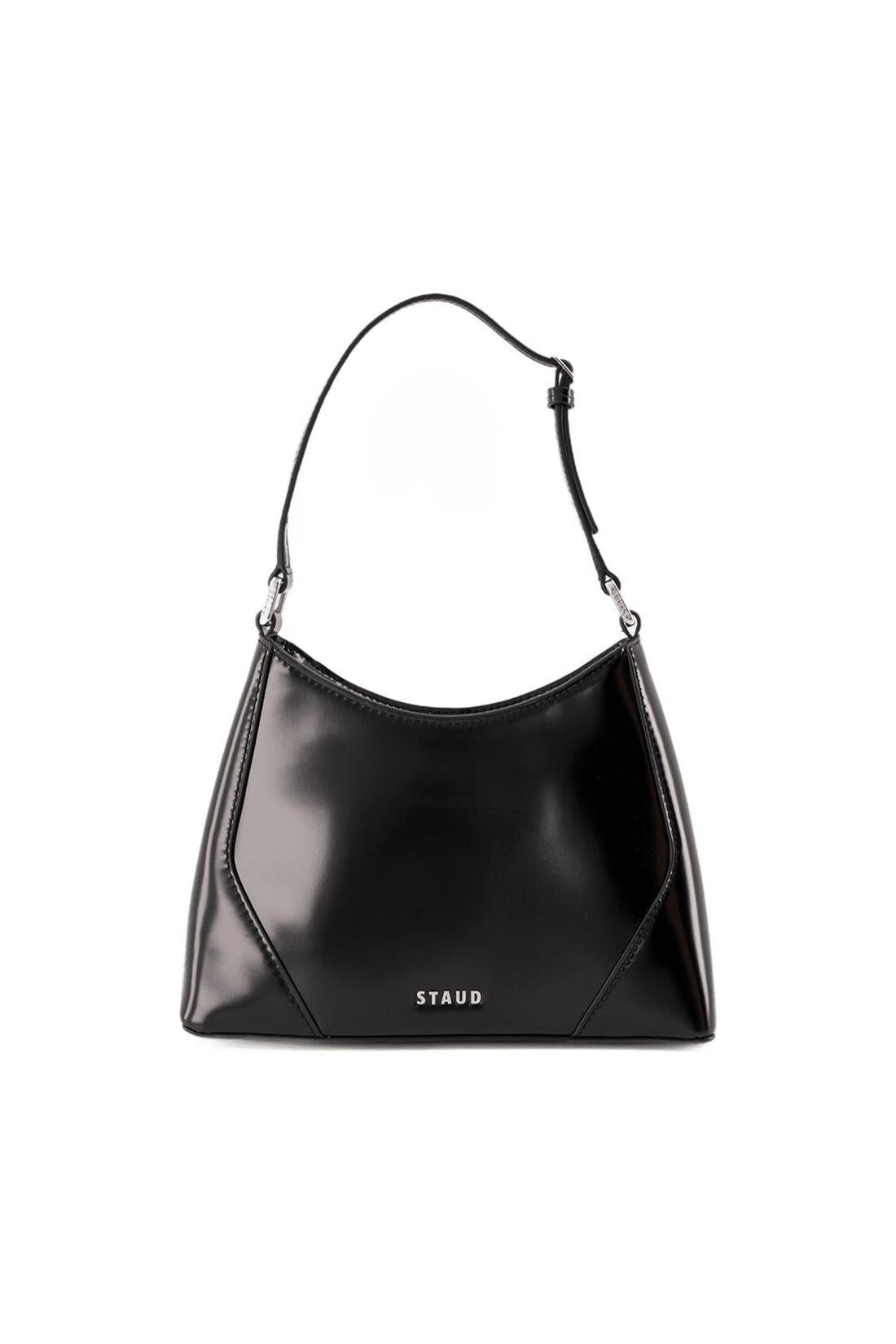 Linda shoulder bag - Staud - leather - black