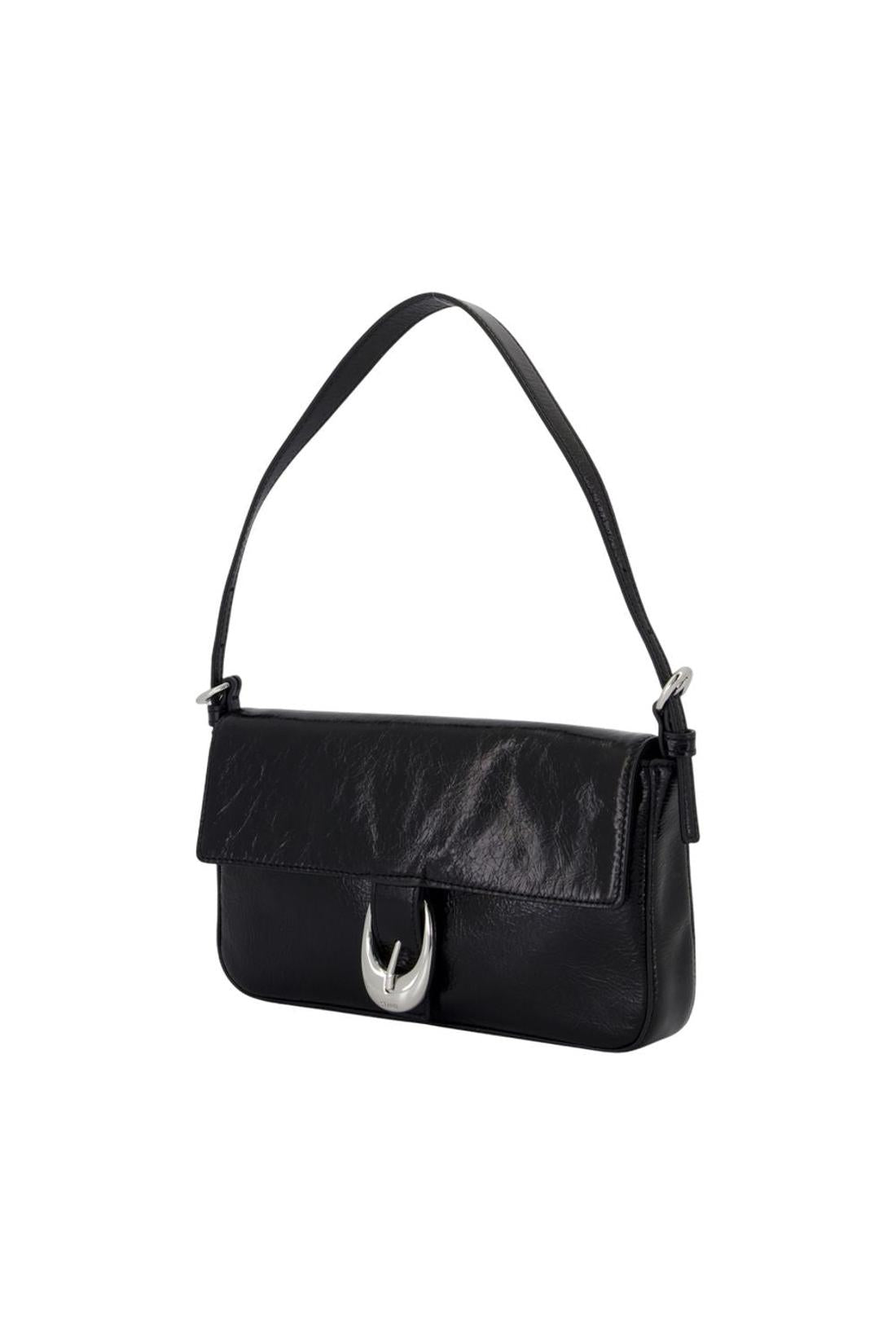 Staud-Harlow Schultertasche - Staud - Leder - Schwarz-Taschen-Black-Deal-Outlet-by-ARCHIVIST