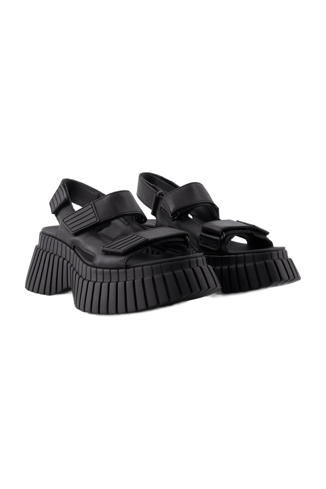 BCN Sandalen - Camper - Leder - Schwarz