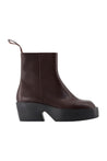 Camper-Stiefeletten Billie - Camper - Leder - Bordeaux-Stiefel & Stiefeletten-Black-Deal-Outlet-by-ARCHIVIST