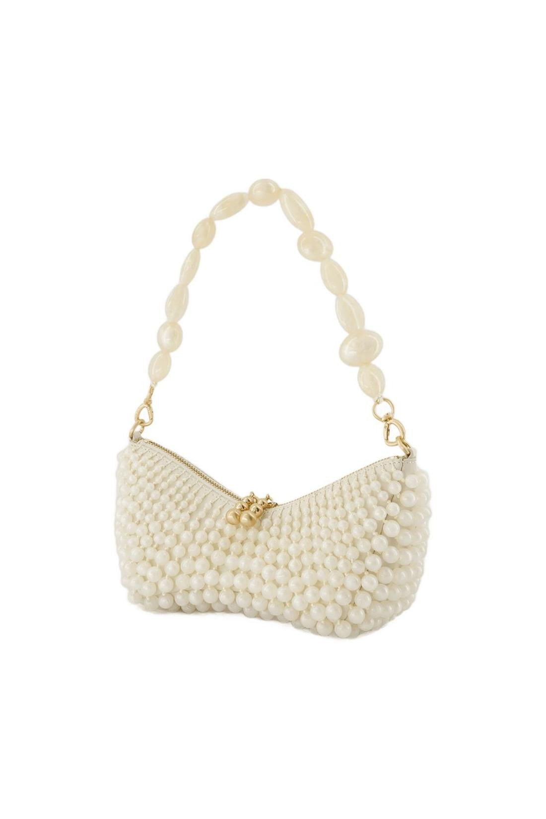 Cult Gaia-Mercier Handtasche - Cult Gaia - Synthetik - Weiß-Taschen-Black-Deal-Outlet-by-ARCHIVIST