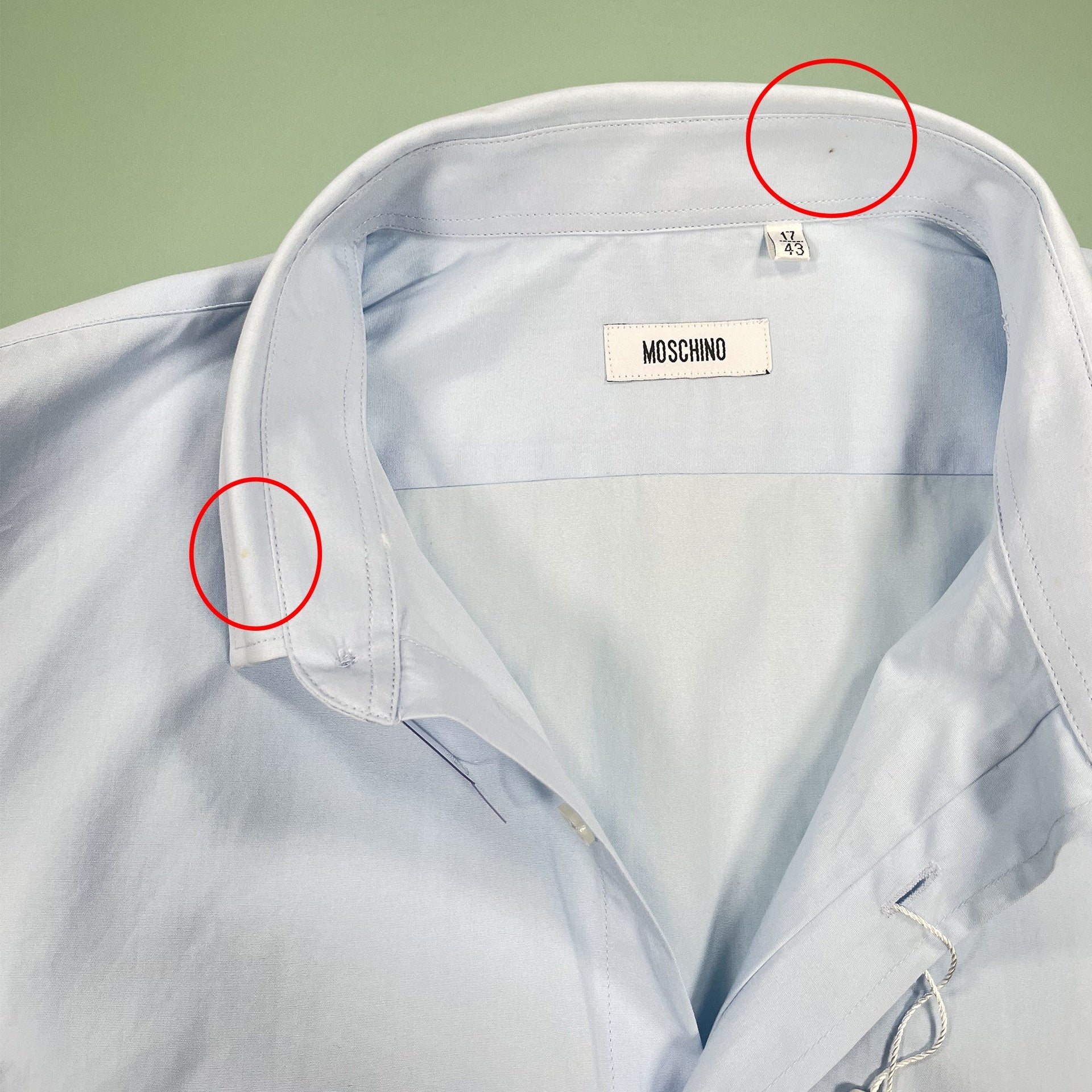 Moschino-Moschino Cotton Shirt-MEN CLOTHING-Black-Deal-Outlet-by-ARCHIVIST