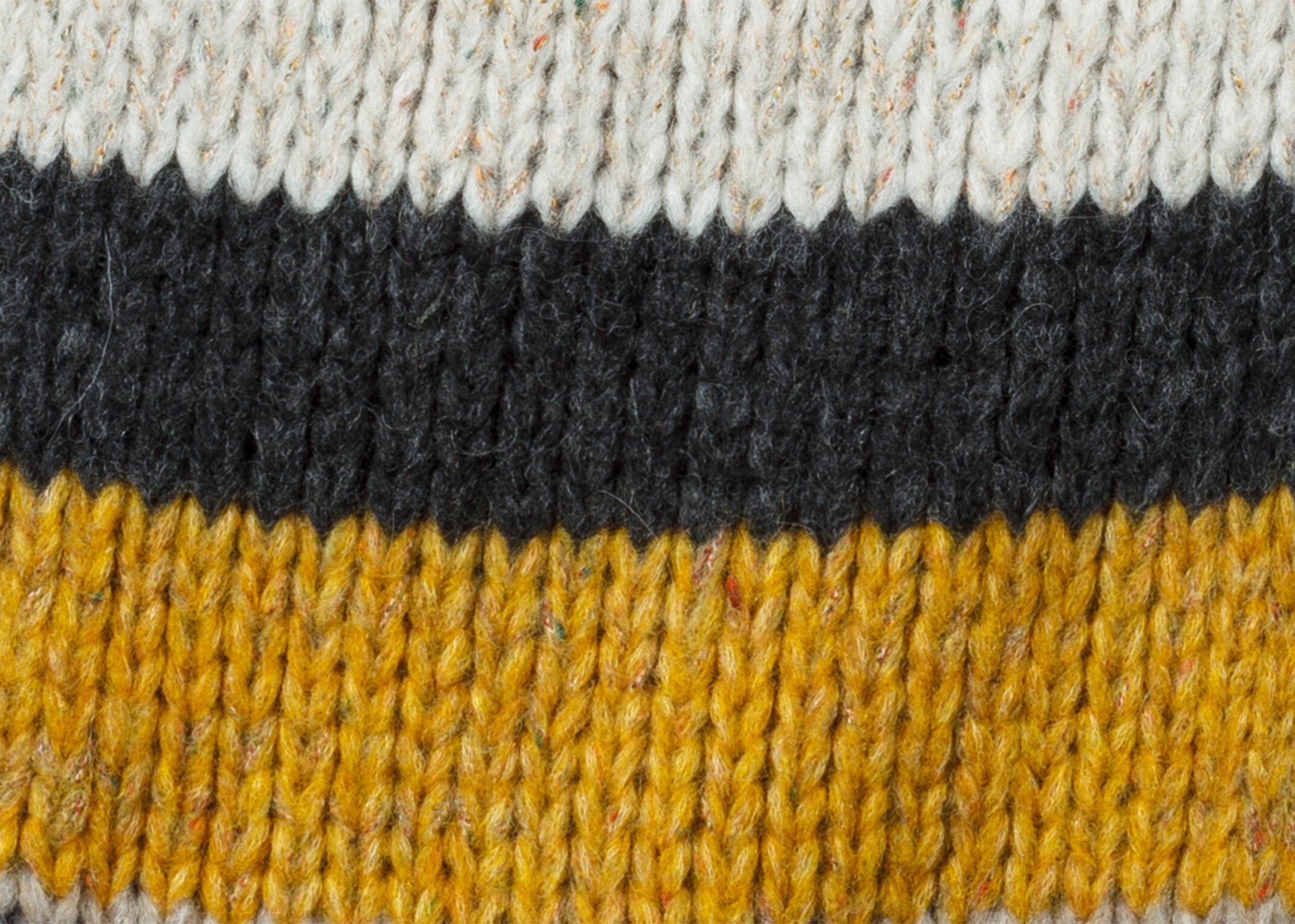 Tweed-Schal mit Streifen