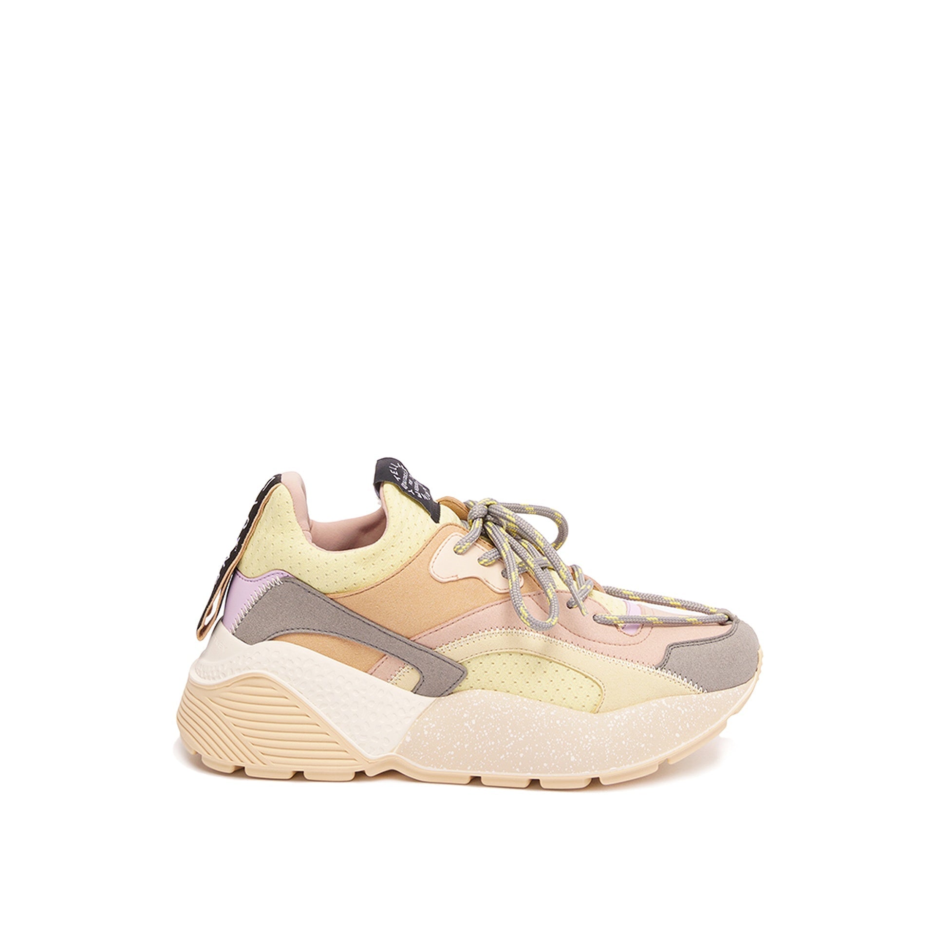 Stella Mccartney-Stella McCartney Eclypse Colourblock Sneakers-WOMEN SHOES-Black-Deal-Outlet-by-ARCHIVIST