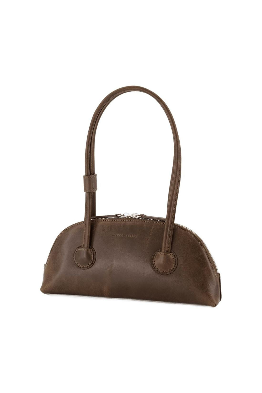 Bessette Schultertasche - Margesherwood - Leder - Braun-Taschen-Margesherwood-ARCHIVIST