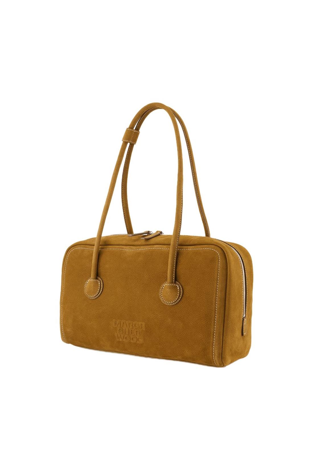 Soft Boston Schultertasche - Margesherwood - Leder - Braun