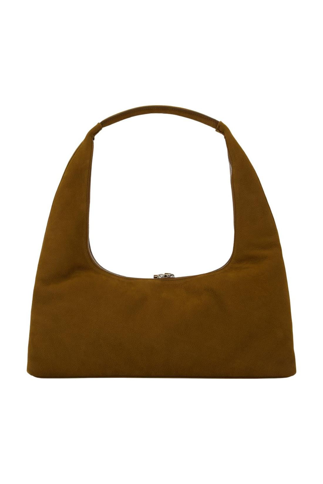 Große Schultertasche - Margesherwood - Leder - Braun