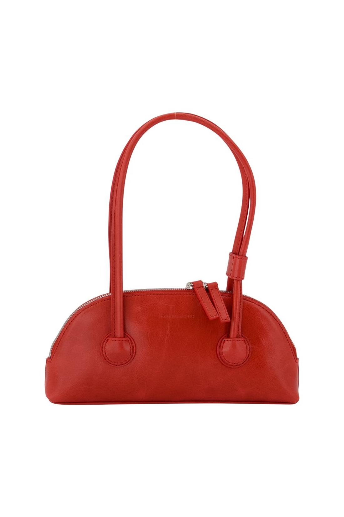 Margesherwood-Bessette Schultertasche - Margesherwood - Leder - Rot-Taschen-Black-Deal-Outlet-by-ARCHIVIST