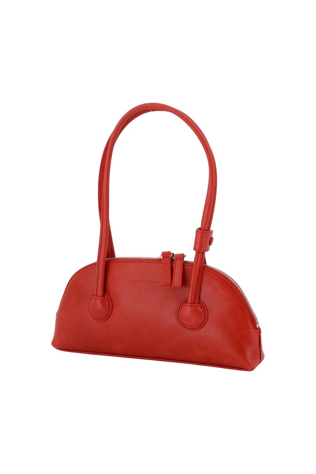 Margesherwood-Bessette Schultertasche - Margesherwood - Leder - Rot-Taschen-Black-Deal-Outlet-by-ARCHIVIST