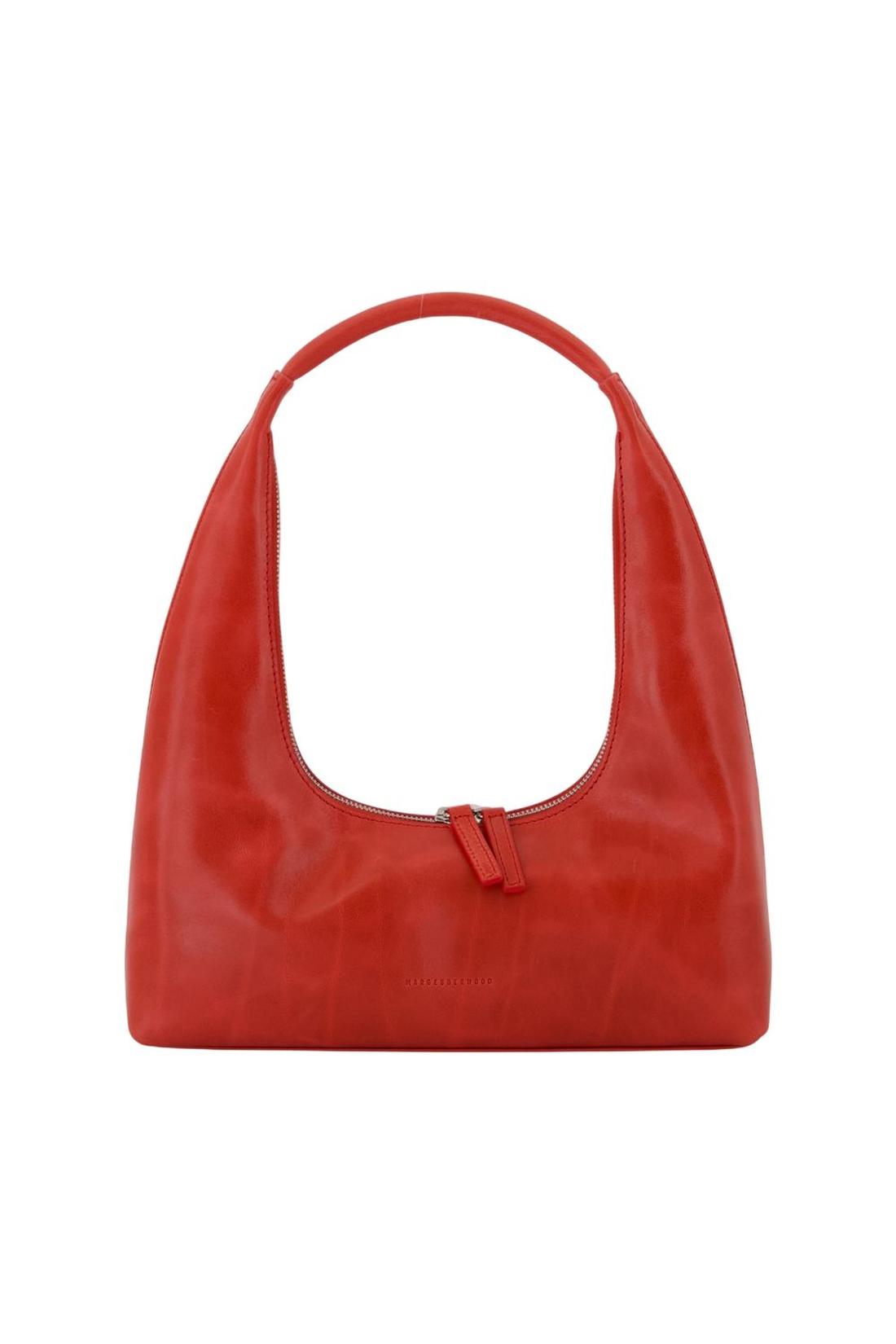 Margesherwood-Hobo-Schultertasche - Margesherwood - Leder - Rot-Taschen-Black-Deal-Outlet-by-ARCHIVIST