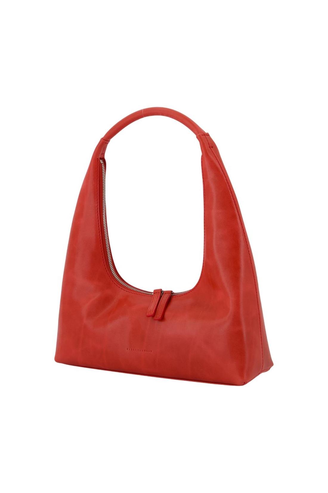 Margesherwood-Hobo-Schultertasche - Margesherwood - Leder - Rot-Taschen-Black-Deal-Outlet-by-ARCHIVIST