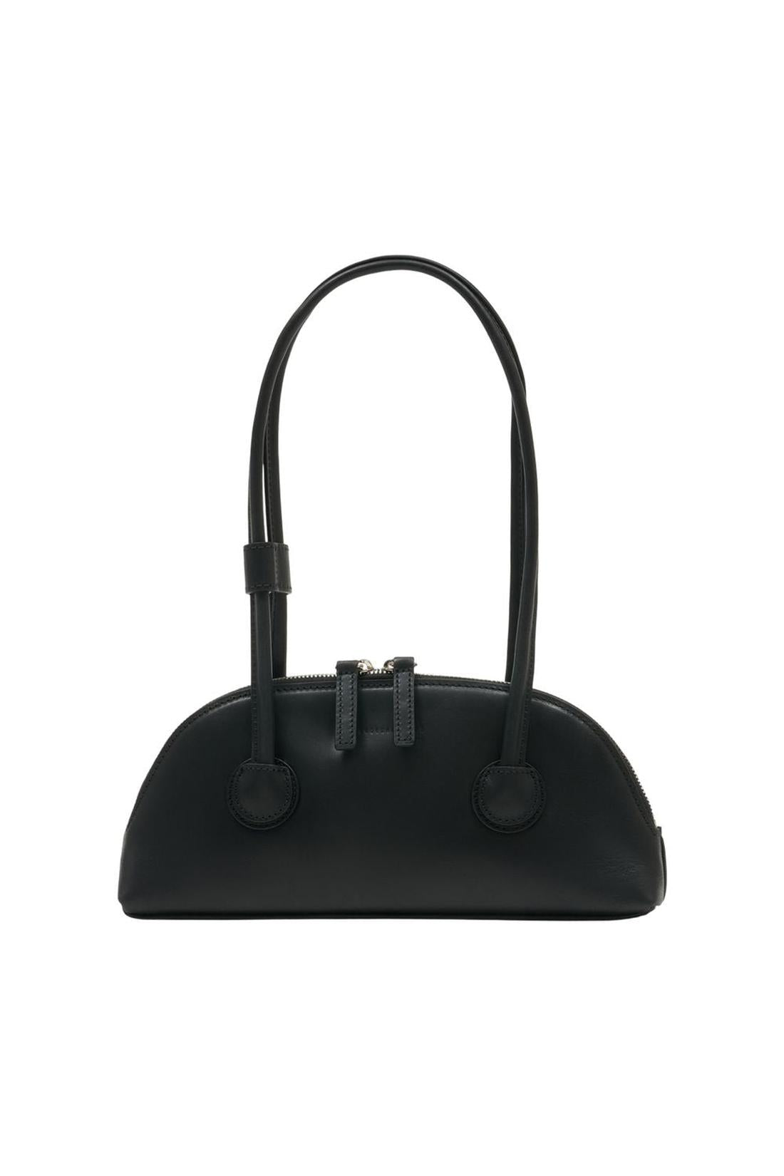 Bessette Schultertasche - Margesherwood - Leder - Schwarz-Taschen-Margesherwood-One size-black-ARCHIVIST