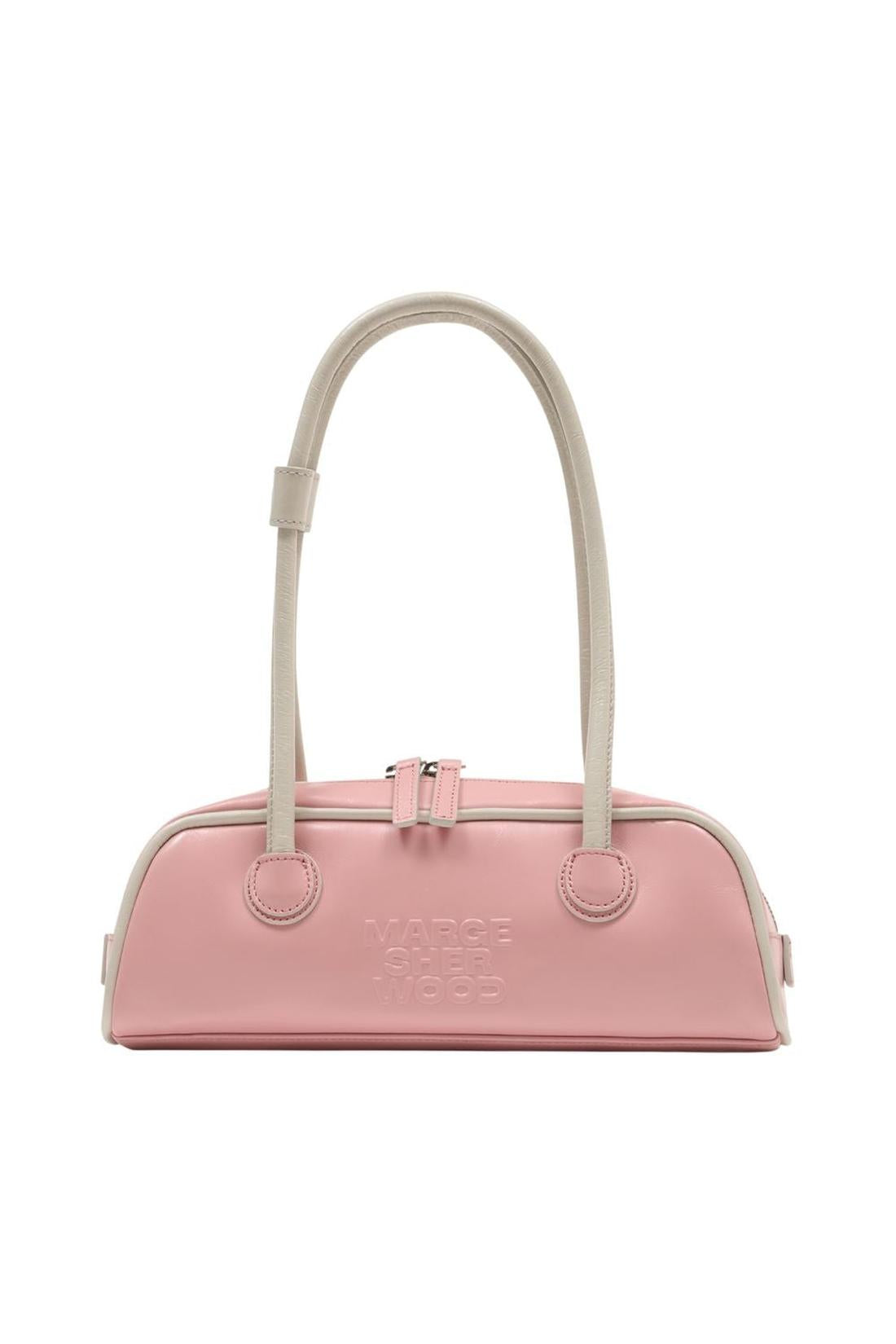 Handtasche Soft Baguette Mini - Margesherwood - Leder - Pink-Taschen-Margesherwood-One size-pink-ARCHIVIST