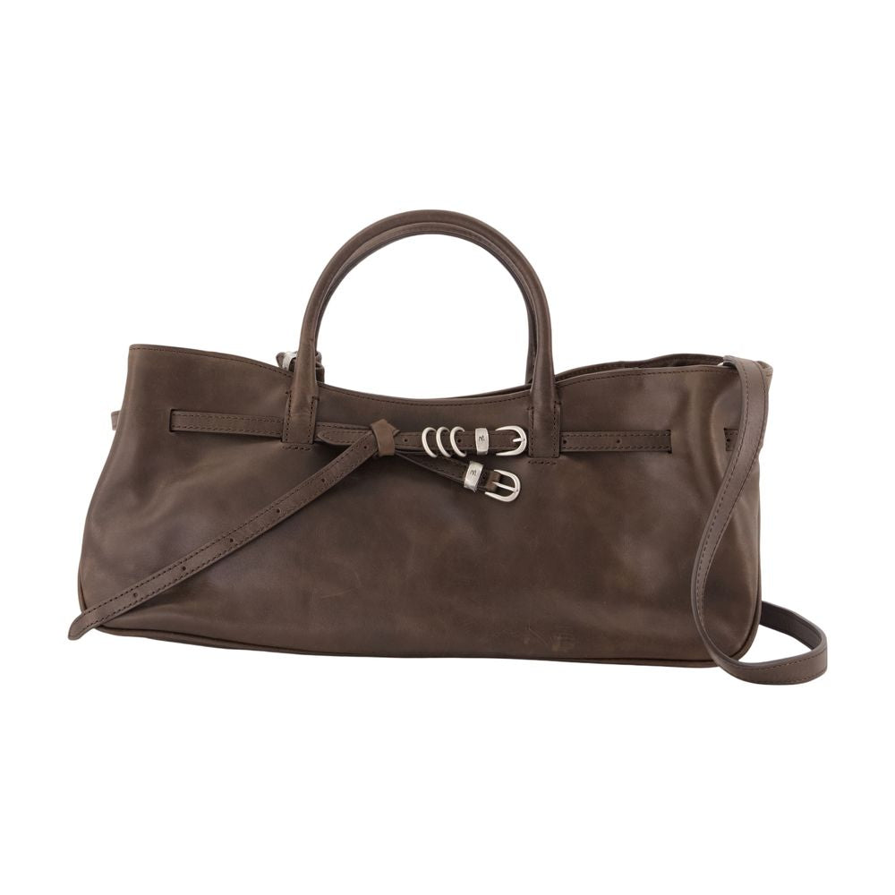 Grandma Used Handtasche - Margesherwood - Leder - Braun