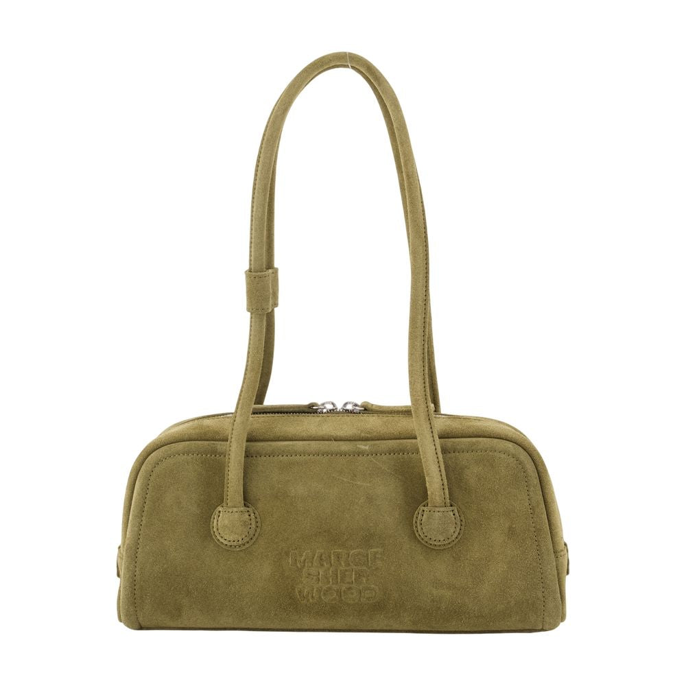 Umhängetasche Soft Boston Ew – Margesherwood – Leder – Khaki