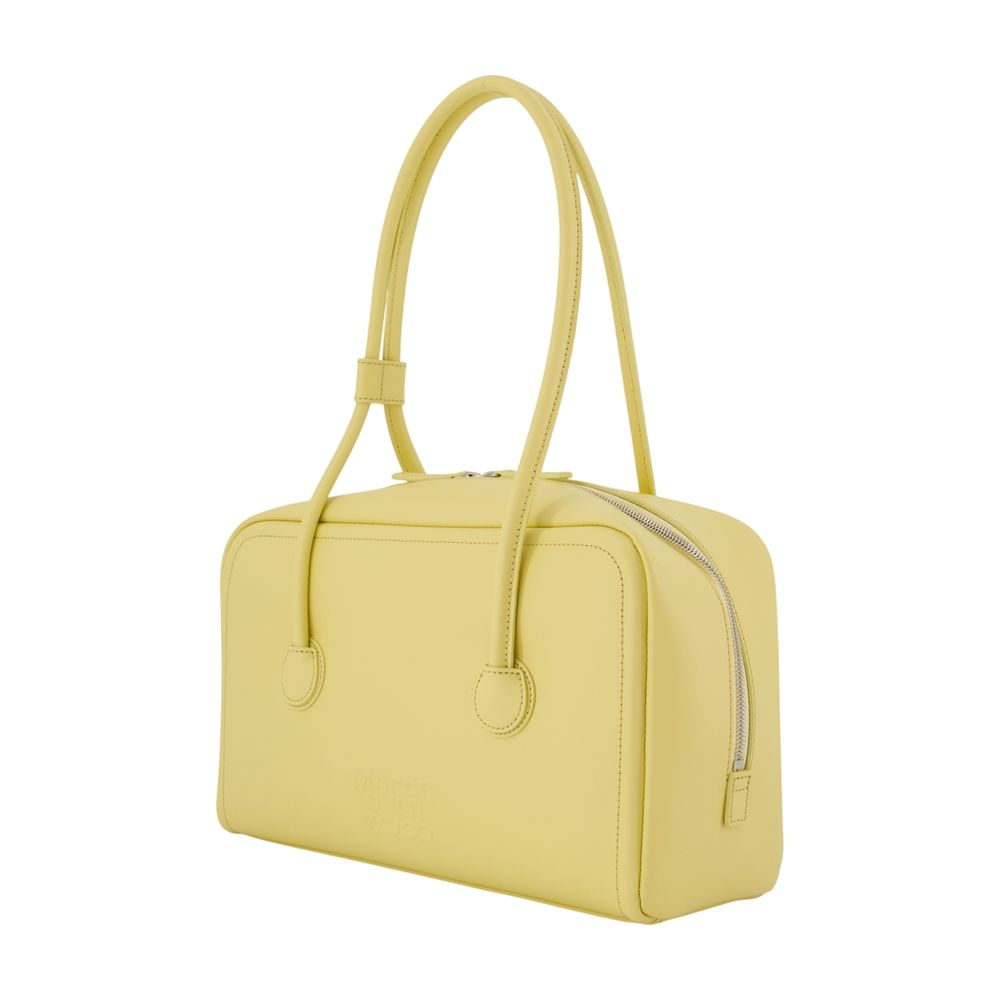 Soft Boston Schultertasche - Margesherwood - Leder - Gelb